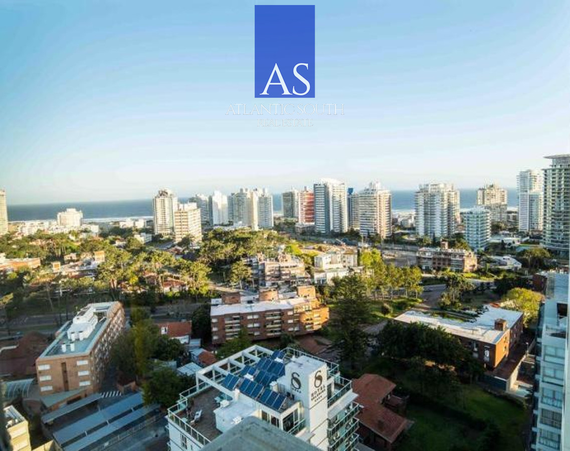 Apartamento ID.4181 - Apartamento de 2 dormitorios en suite+toilette terraza parrillero propio garage piscinas gastos razonables Playa Mansa Punta del Este