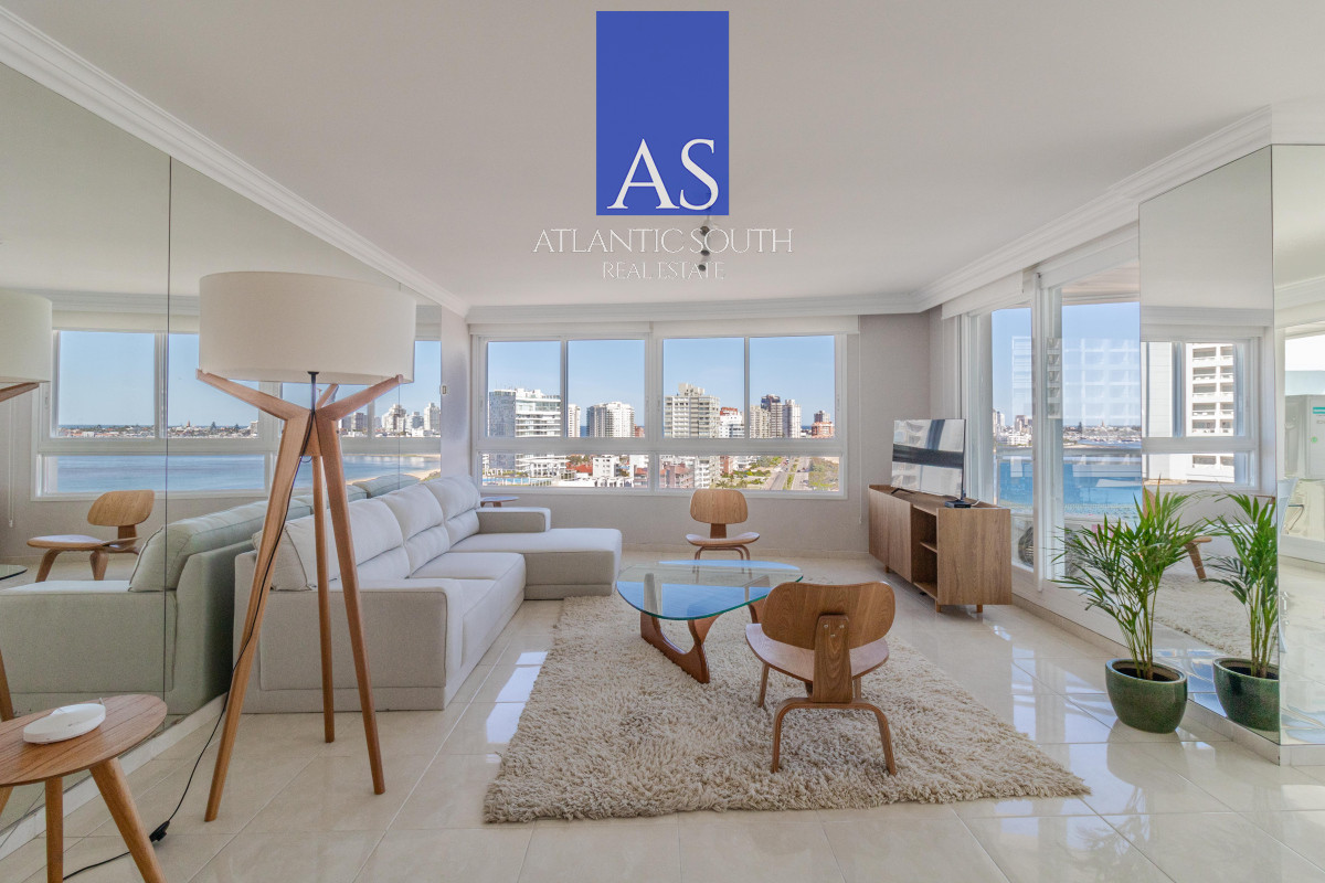 Apartamento ID.3827 - Apartamento 3 dormitorios en primera linea frente al mar Millenium Playa Mansa Punta del Este