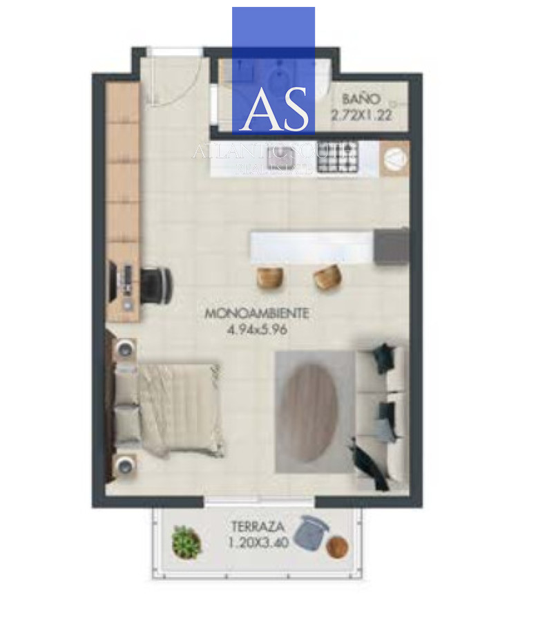 Monoambiente Loft de calidad Torre en construcción entrega Febrero 2025 ley vivienda promovida - GoPunta - Portal Inmobiliario de Punta del Este - Maldonado