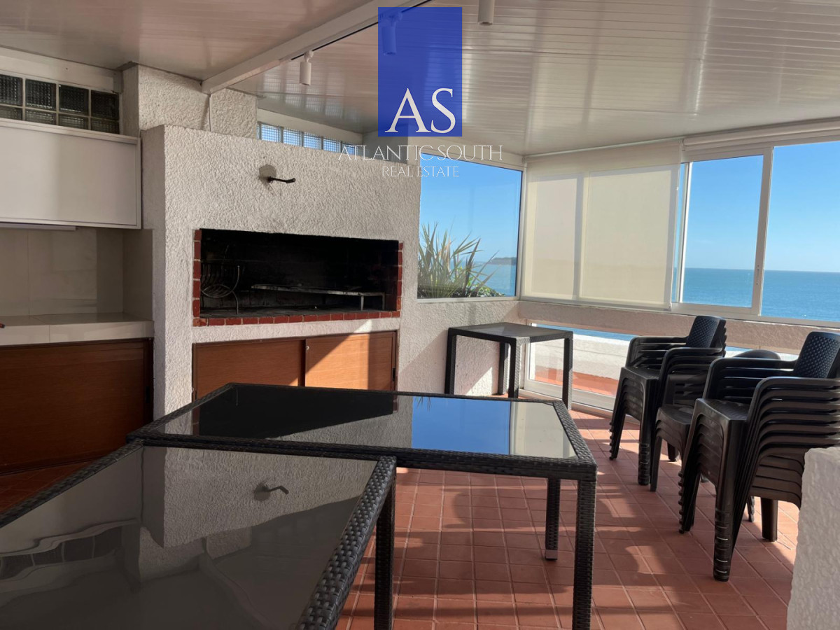 Apartamento ID.4512 - Apartamento reciclado de 2 dormitorios en primera línea de Playa Mansa con vista panorámica al mar