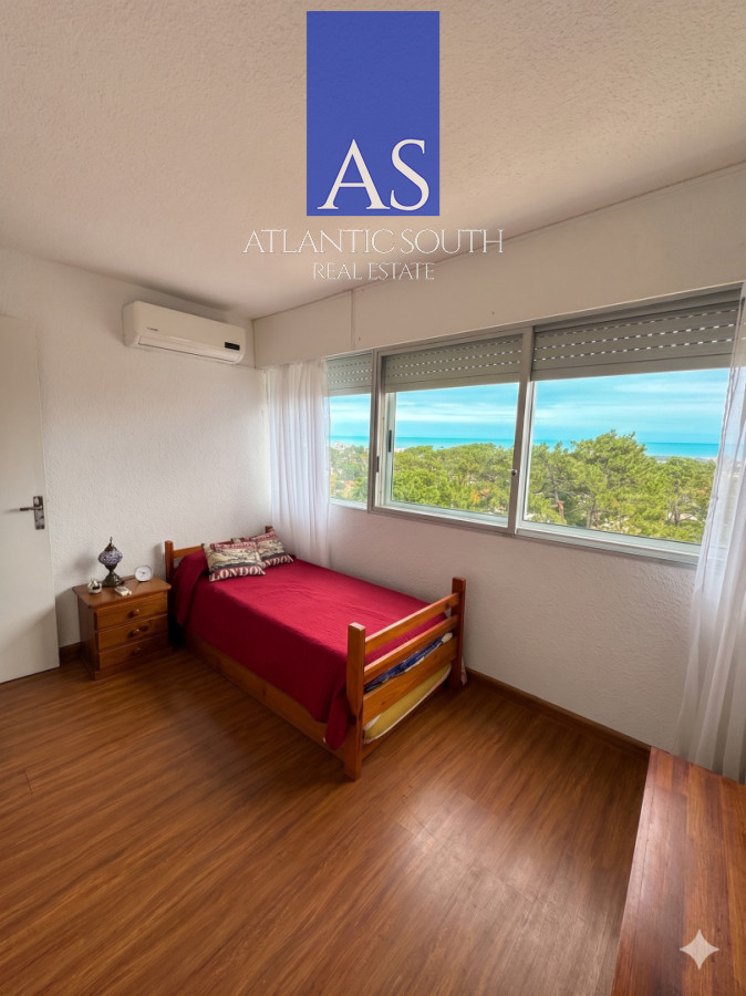 Apartamento ID.4823 - Apartamento 2 dormitorios más balcón vista mansa y garaje Punta del Este 