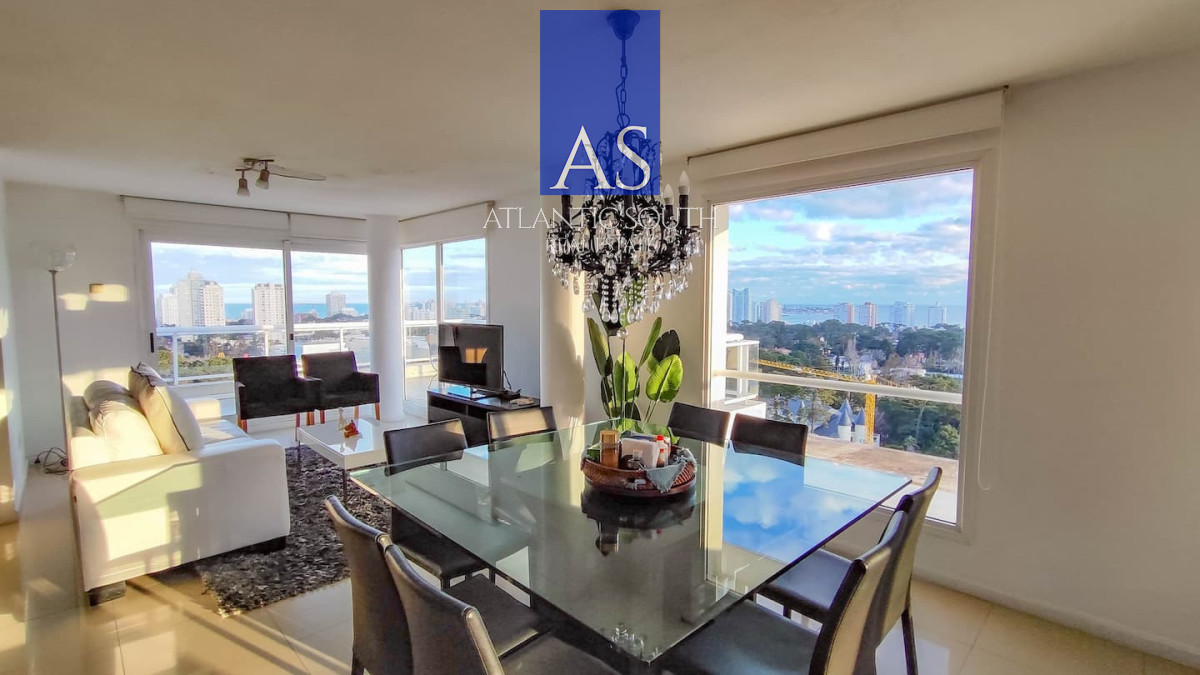 Apartamento ID.4898 - Penthouse dúplex con terrazas excepcionales y vistas panorámicas en Punta del Este