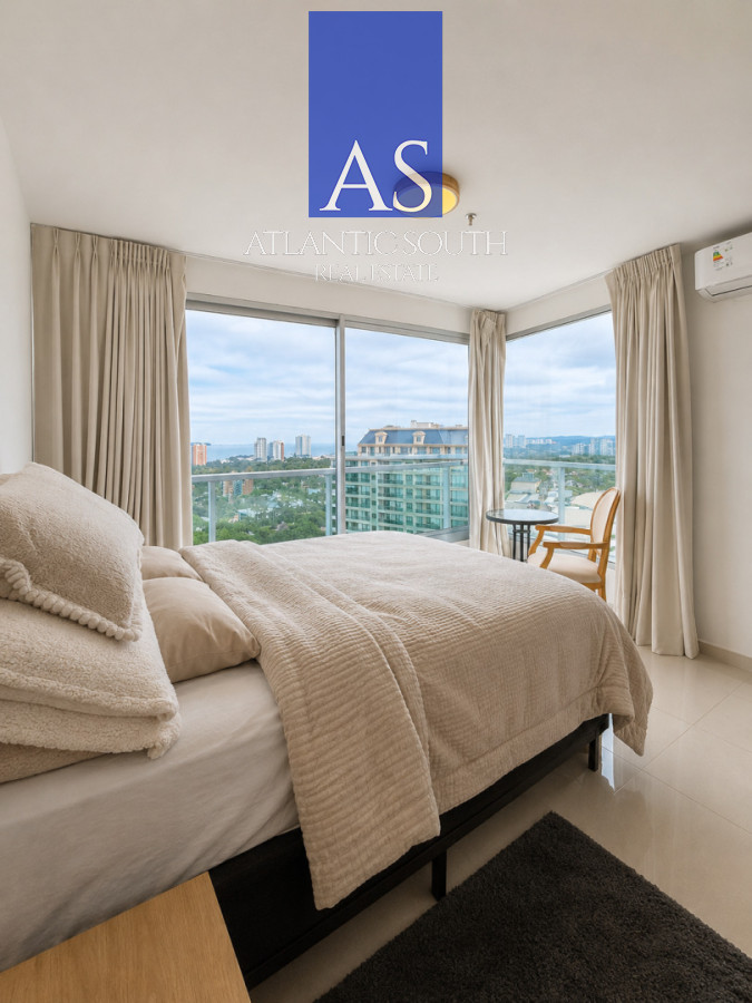 Apartamento ID.3921 - Apartamento mdoerno 2 dormitorios piso alto garage servicios bajos gastos Punta del Este