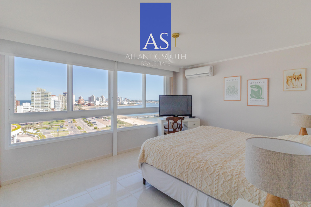 Apartamento ID.3827 - Apartamento 3 dormitorios en primera linea frente al mar Millenium Playa Mansa Punta del Este