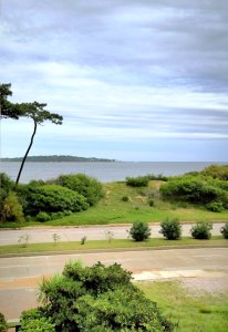 Apartamento 1 dormitorio en venta con vista al Mar edificio primera línea Playa Mansa Punta del Este