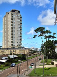 Apartamento 2 Dormitorios 2 baños terraza y garage a metros del mar en Playa Mansa Punta del Este
