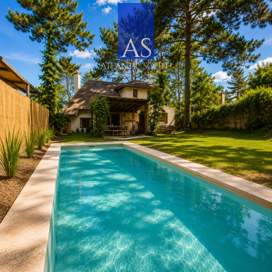 Casa ID.4809 - Casa 3 dormitorios con piscina y barbacoa cercana al mar Pinares Punta del Este 