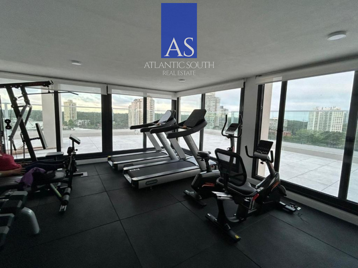 Apartamento ID.3480 - Apartamento moderno 2 dormitorios a estrenar vista parcial al mar excelentes servicios Punta del Este