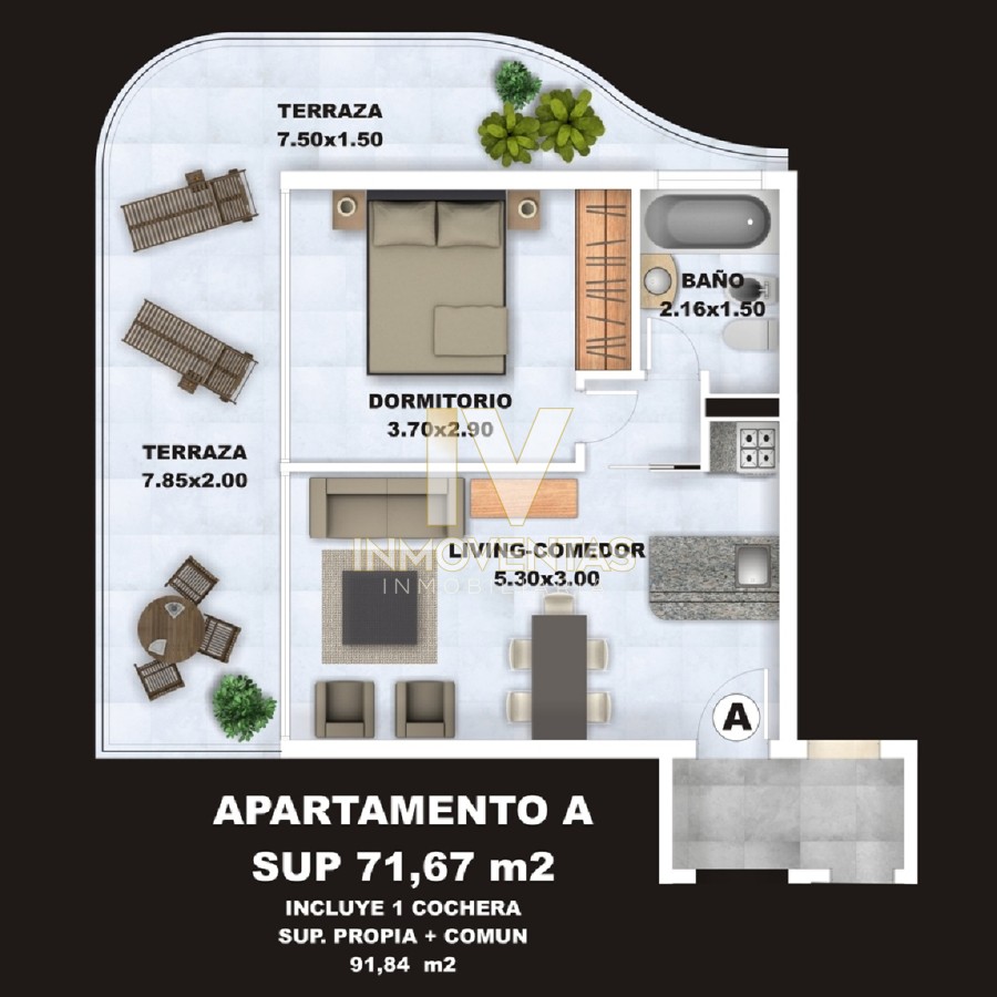 Apartamento ID.3566 - Apartamento en Punta del Este, Aidy Grill