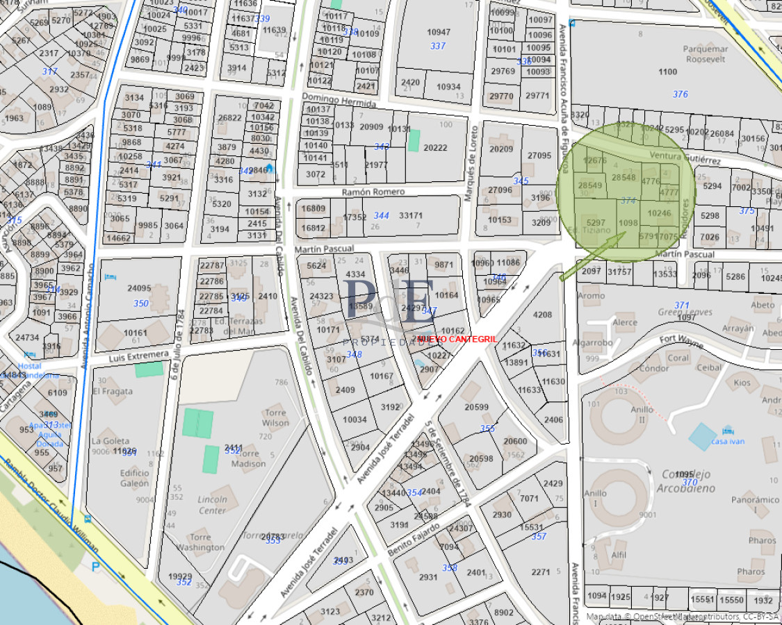 Terreno en Venta para Construcción. Edificio de Bloques Bajos.  - Imagen 3