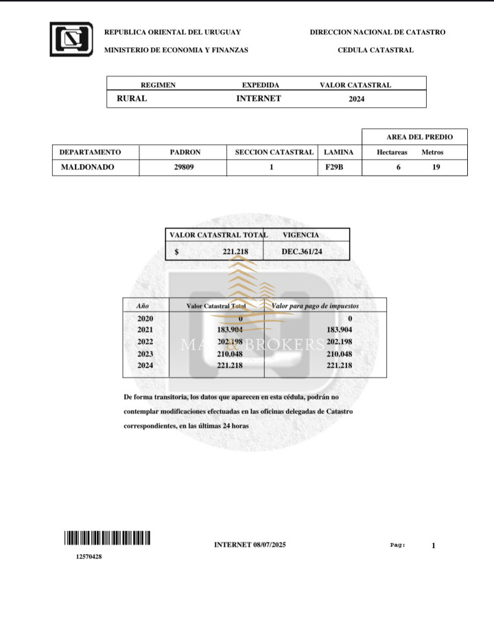 Chacra ID.1210 - 