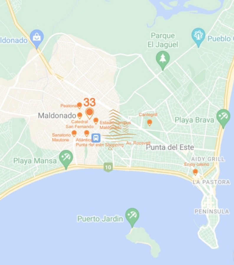 Apartamento ID.819 - Desarrollo en Centro de Maldonado