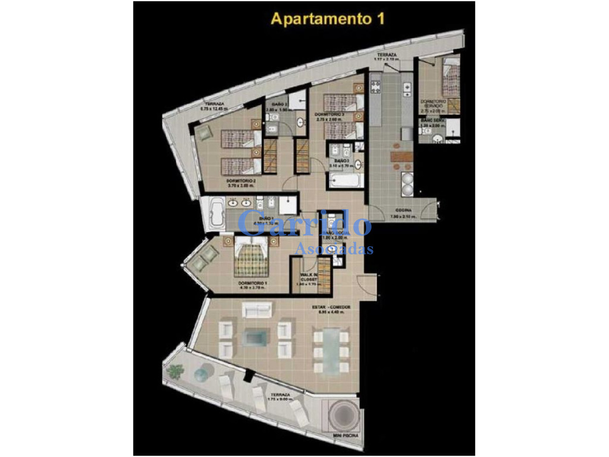 Apartamento ID.1297 - Apartamento en Punta del Este, Mansa