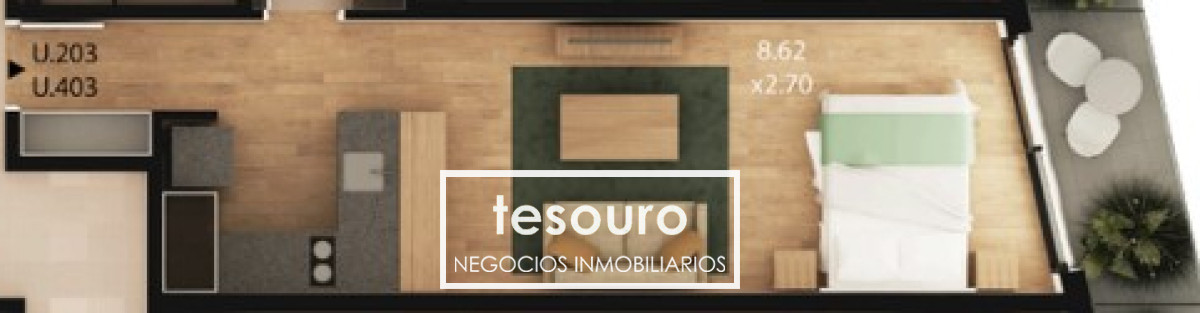 Apartamento ID.4384 - VENTA MONOAMBIENTE- PUERTITO DEL BUCEO