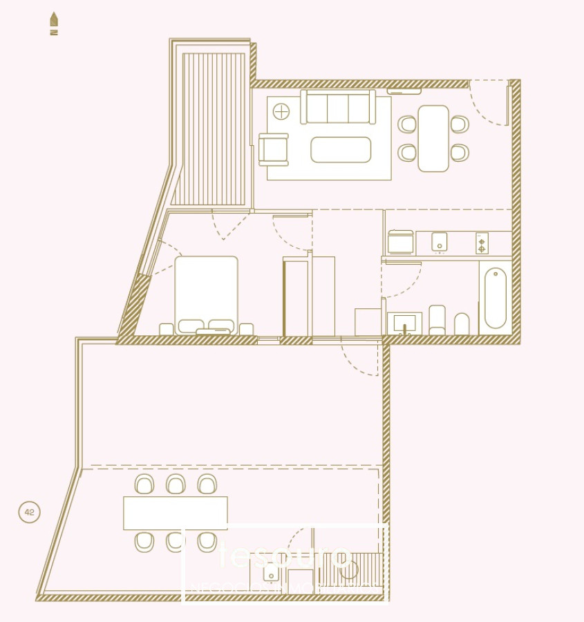 Apartamento ID.3090 - VENTA APARTAMENTO 1 DORMITORIO - BARRIO SUR