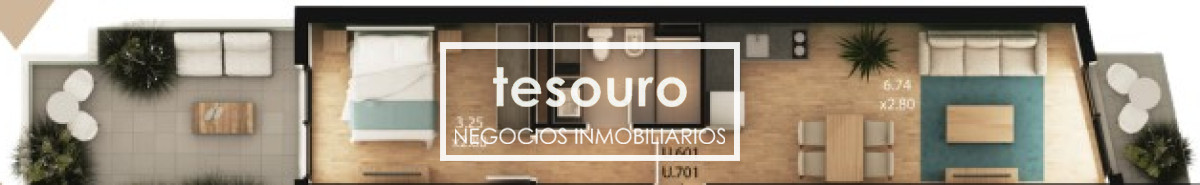 Apartamento ID.4373 - VENTA APARTAMENTO 1 DORMITORIO - PUERTITO DEL BUCEO