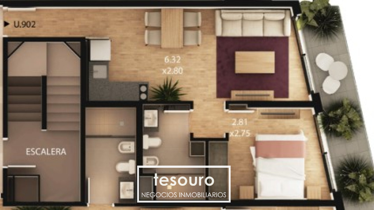 Apartamento ID.4382 - VENTA APARTAMENTO 1 DORMITORIO - PUERTITO DEL BUCEO