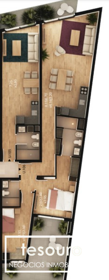 Apartamento ID.4393 - VENTA APARTAMENTO 1 DORMITORIO - PUERTITO DEL BUCEO
