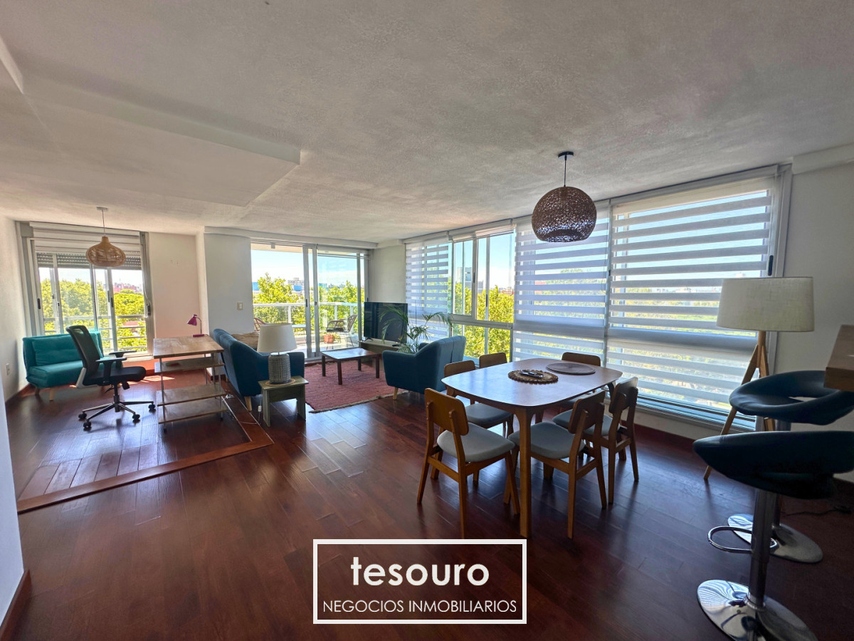 Apartamento ID.5381 - ALQUILER APARTAMENTO PREMIUM CON TERRAZA PARRILLERO Y GARAGE EN POCITOS NUEVO