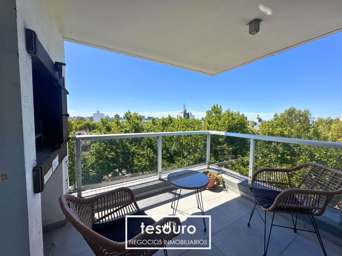 Apartamento ID.5381 - ALQUILER APARTAMENTO PREMIUM CON TERRAZA PARRILLERO Y GARAGE EN POCITOS NUEVO