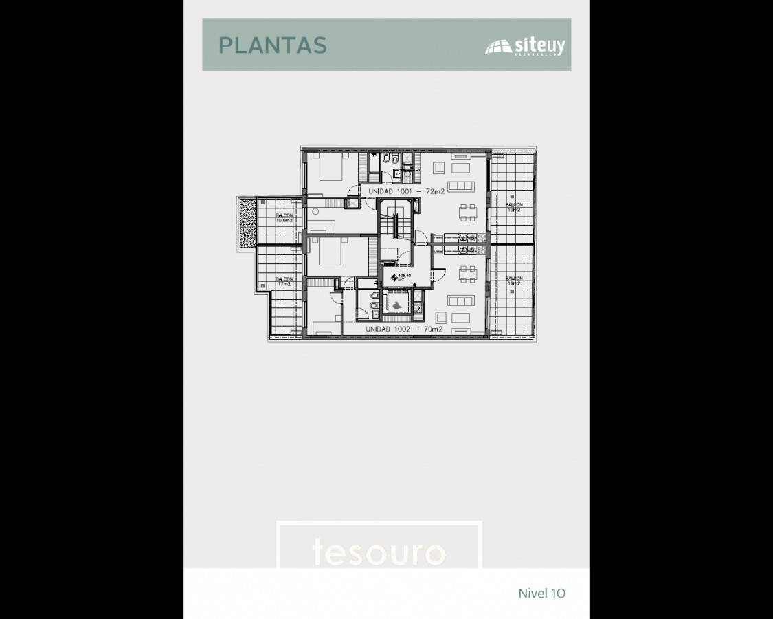 Apartamento ID.3831 - VENTA APARTAMENTO 2 DORMITORIOS - CORDON