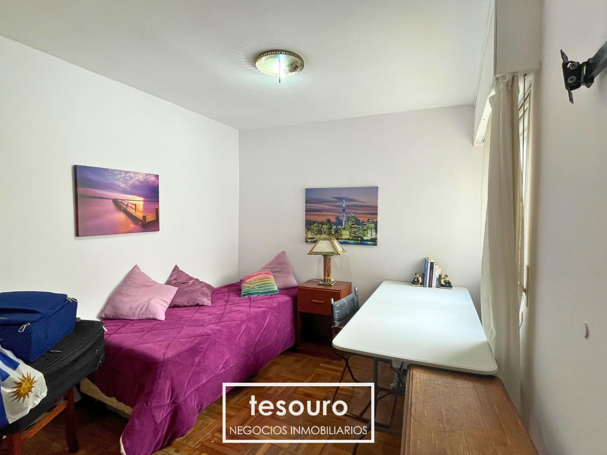 Apartamento ID.4654 - VENTA APARTAMENTO DE 3 DORMITORIOS EN POCITOS PRÓXIMO A LA RAMBLA
