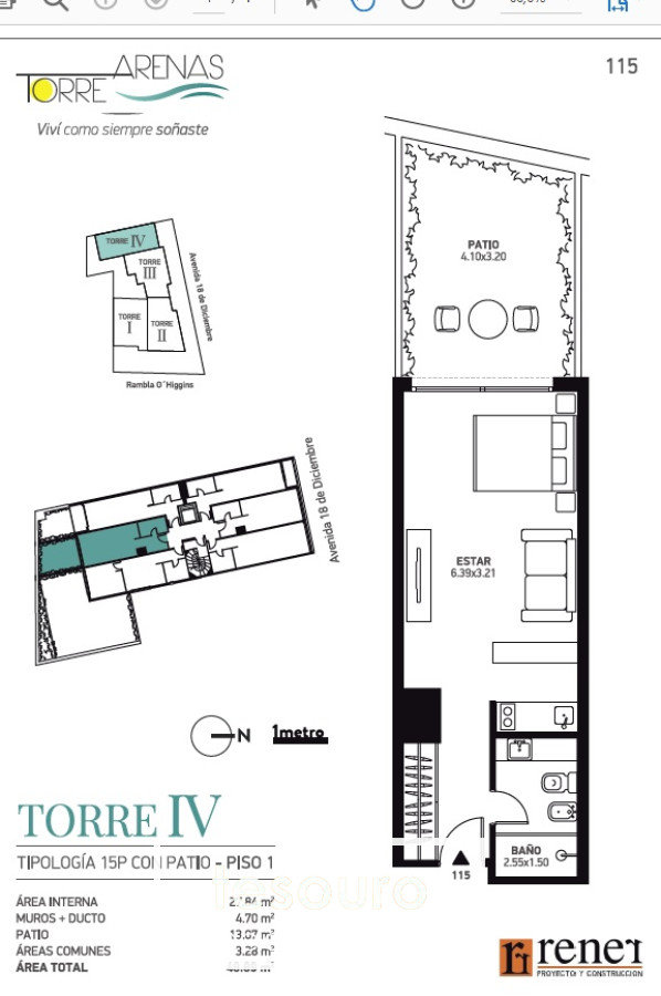 Apartamento ID.2978 - VENTA MONOAMBIENTE - MALVIN