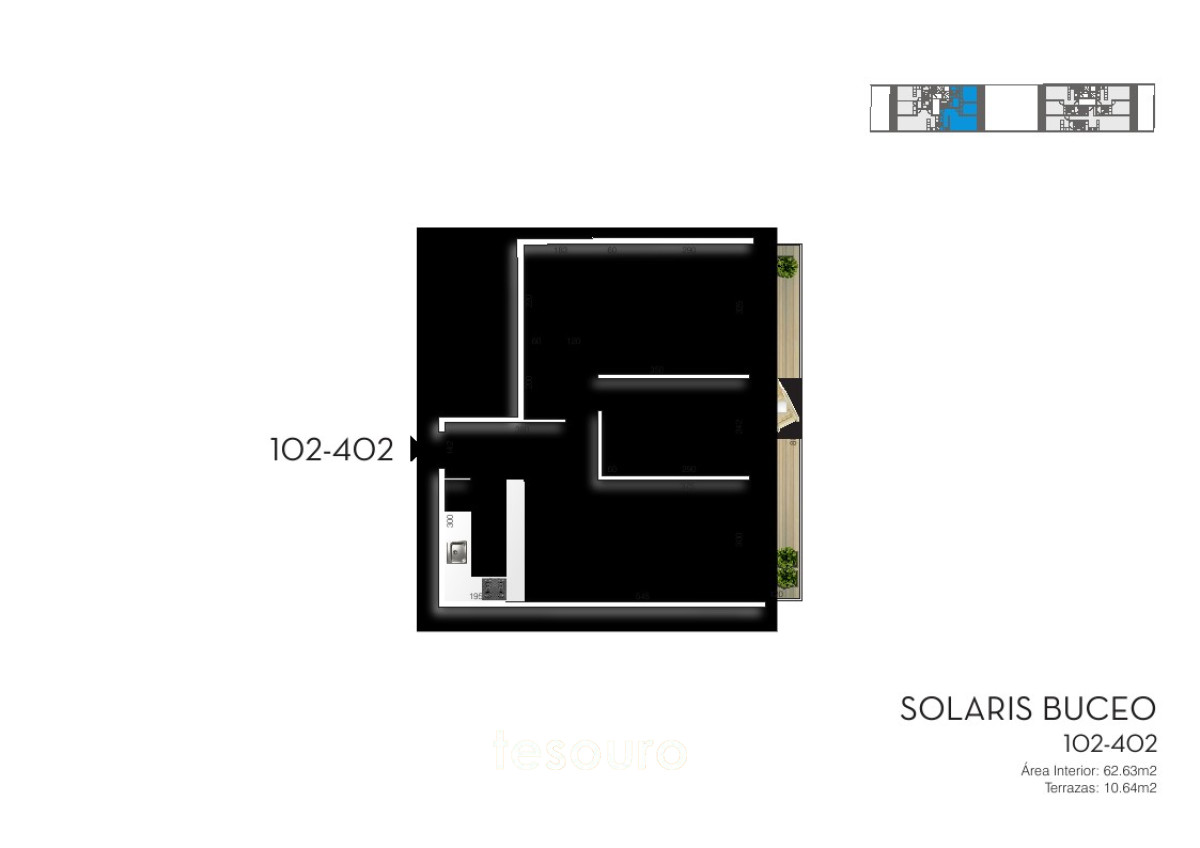 Apartamento ID.4500 - VENTA APARTAMENTO 2 DORMITORIOS - BUCEO