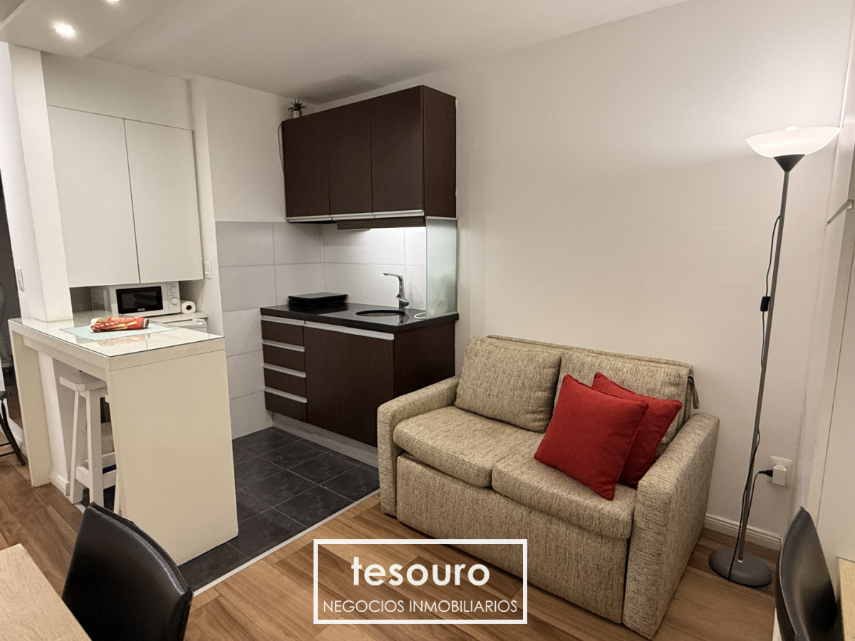 Apartamento ID.5351 - Alquiler apartamento monoambiente en pocitos con muebles