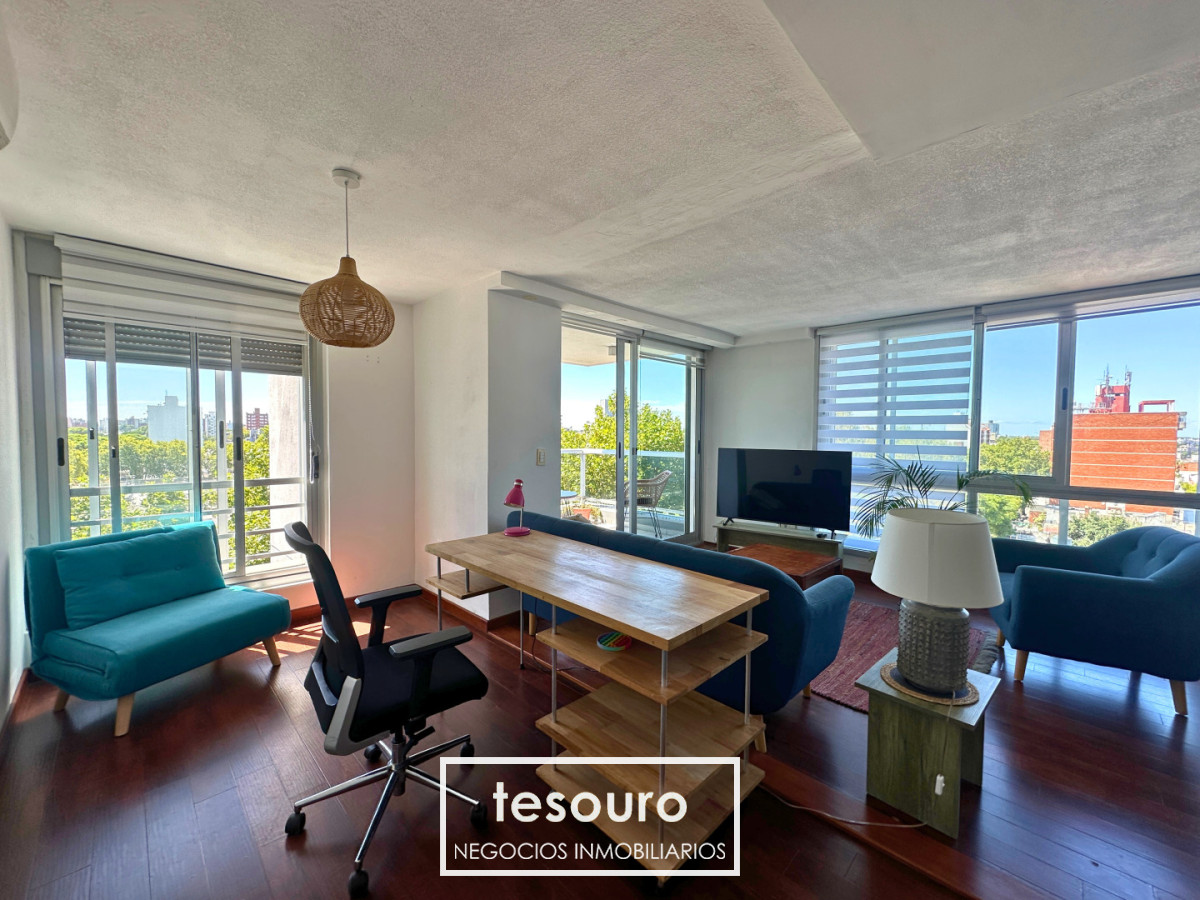 Apartamento ID.5381 - ALQUILER APARTAMENTO PREMIUM CON TERRAZA PARRILLERO Y GARAGE EN POCITOS NUEVO