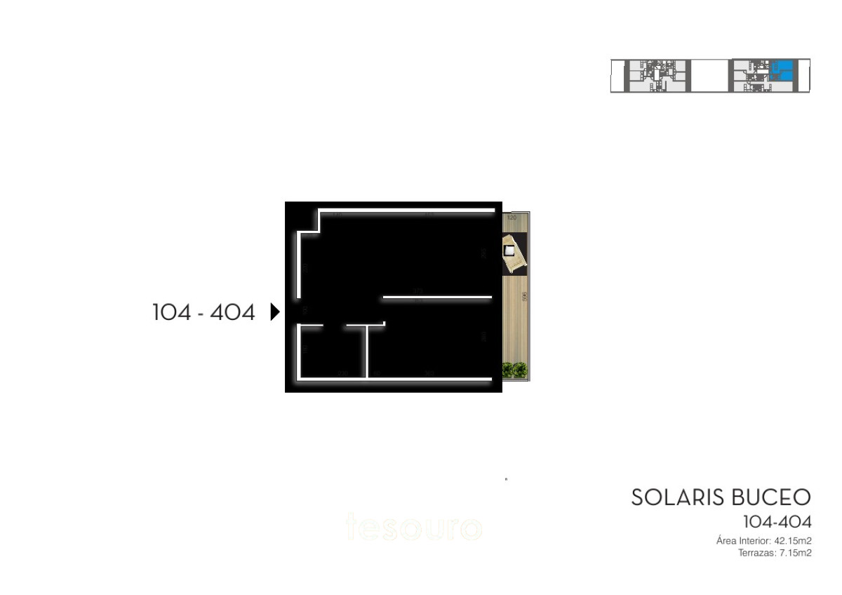 Apartamento ID.4504 - VENTA APARTAMENTO 1 DORMITORIO - BUCEO