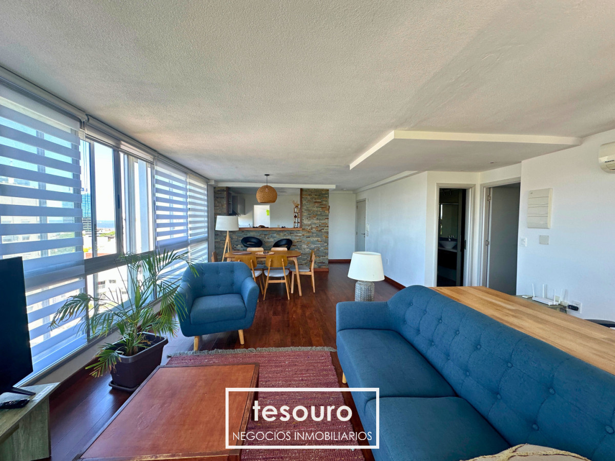 Apartamento ID.5381 - ALQUILER APARTAMENTO PREMIUM CON TERRAZA PARRILLERO Y GARAGE EN POCITOS NUEVO