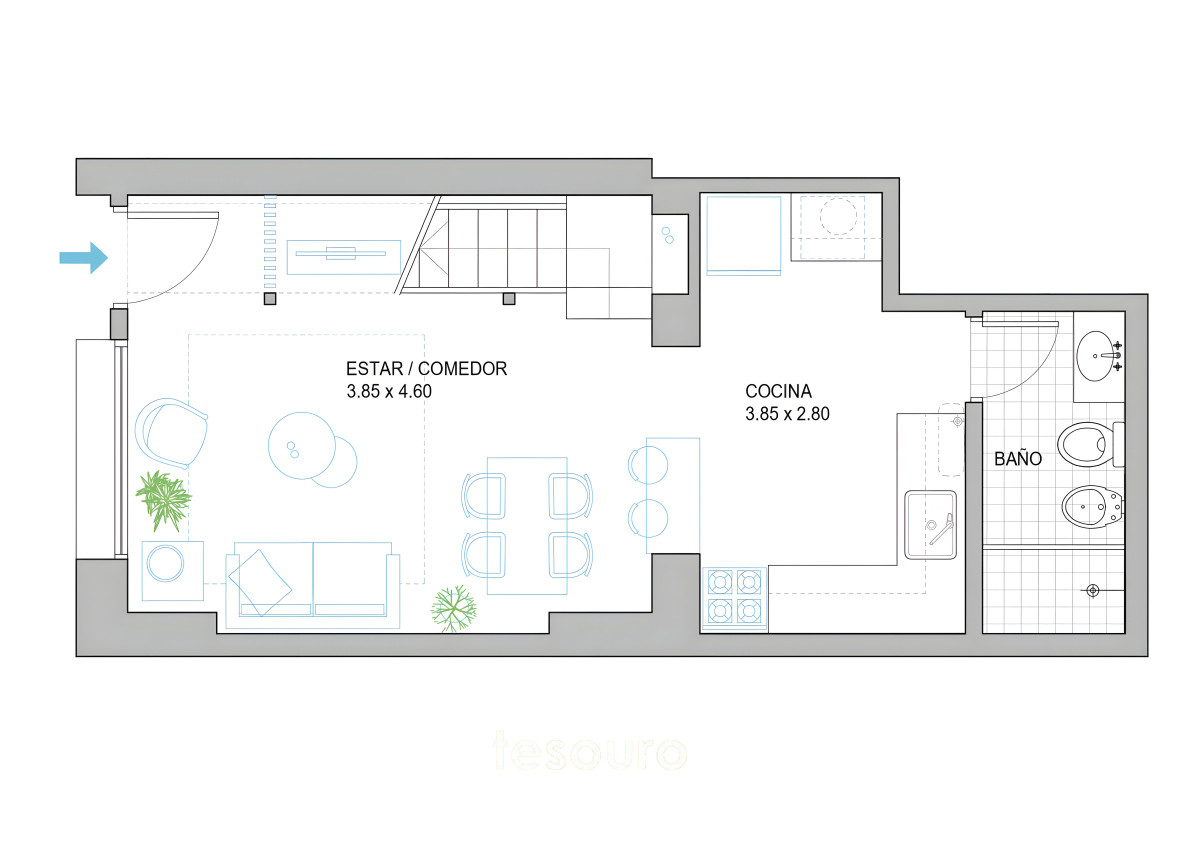 Apartamento ID.4990 - VENTA APARTAMENTO DE 2 DORMITORIOS A ESTRENAR EN AGUADA