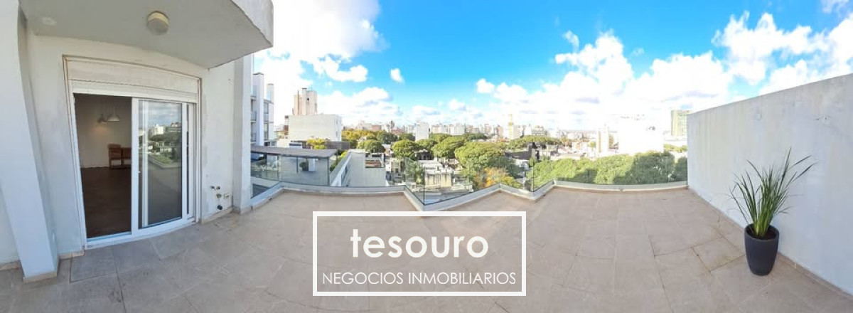 Apartamento ID.5487 - ALQUILER MONOAMBIENTE CON GRAN TERRAZA EN PUNTA CARRETAS
