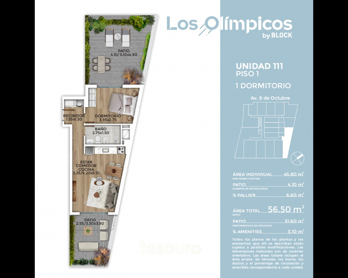 Apartamento ID.3732 - VENTA APARTAMENTO 2 DORMITORIOS - LA BLANQUEADA