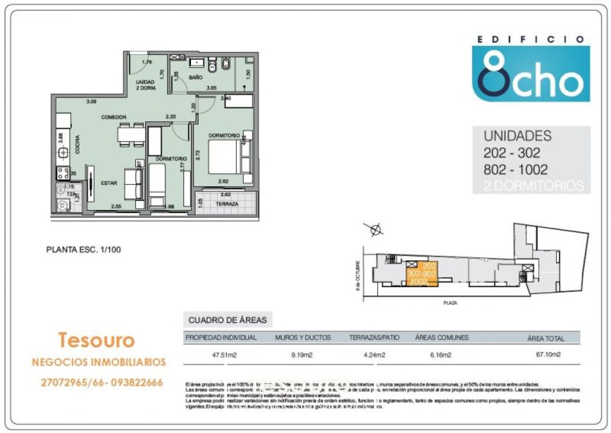 Apartamento ID.1795 - VENTA APARTAMENTO 2 DORMITORIOS - LA BLANQUEADA