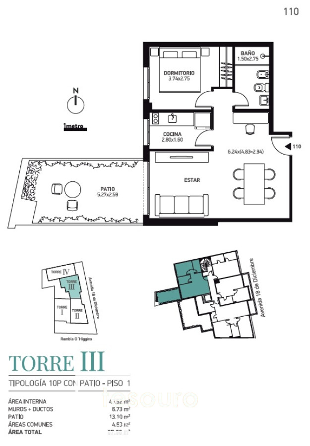 Apartamento ID.2974 - VENTA APARTAMENTO 1 DORMITORIO - MALVIN