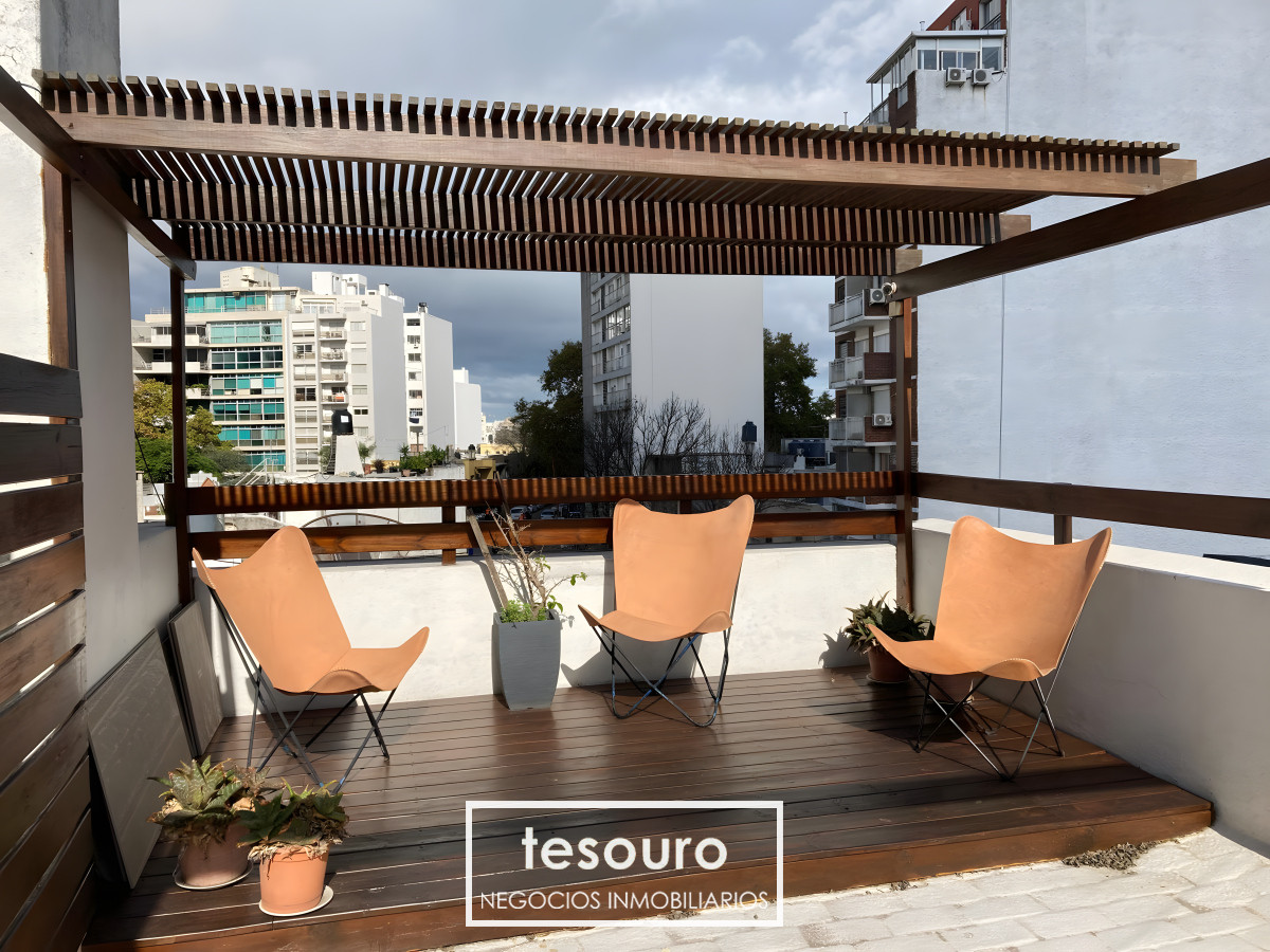 Apartamento ID.4845 - VENTA APARTAMENTO DE 2 DORMITORIOS CON AZOTEA DE USO EXCLUSIVO EN POCITOS