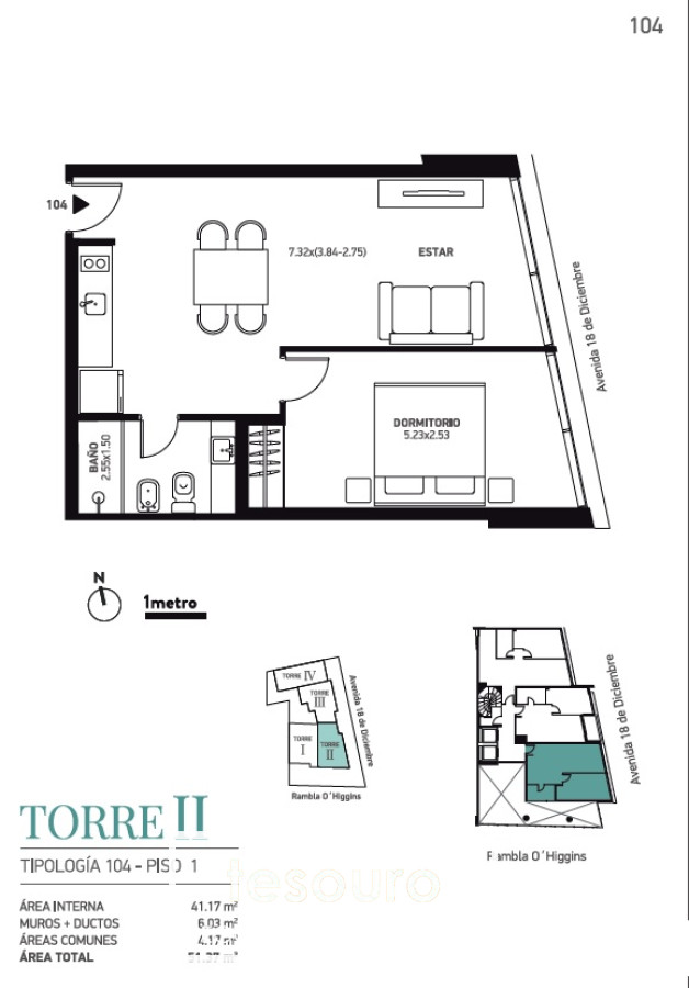 Apartamento ID.2969 - VENTA APARTAMENTO 1 DORMITORIO - MALVIN