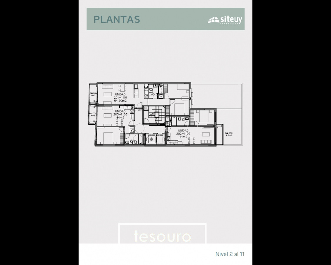 Apartamento ID.3709 - VENTA APARTAMENTO 1 DORMITORIO - LA BLANQUEADA