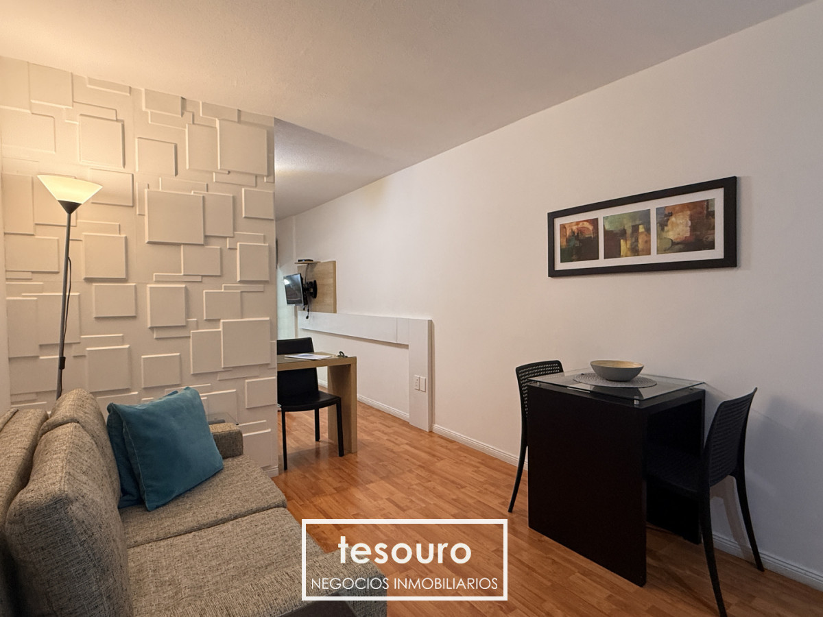 Apartamento ID.5354 - Alquiler de monoambiente amoblado en Pocitos