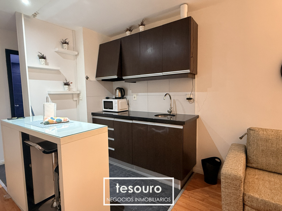 Apartamento ID.5354 - Alquiler de monoambiente amoblado en Pocitos