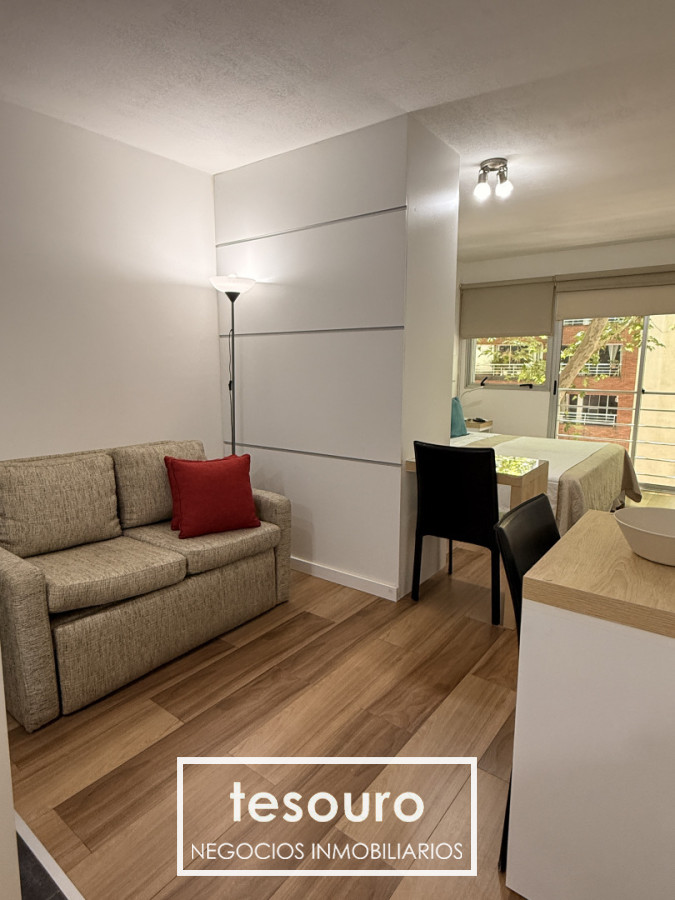 Apartamento ID.5351 - Alquiler apartamento monoambiente en pocitos con muebles