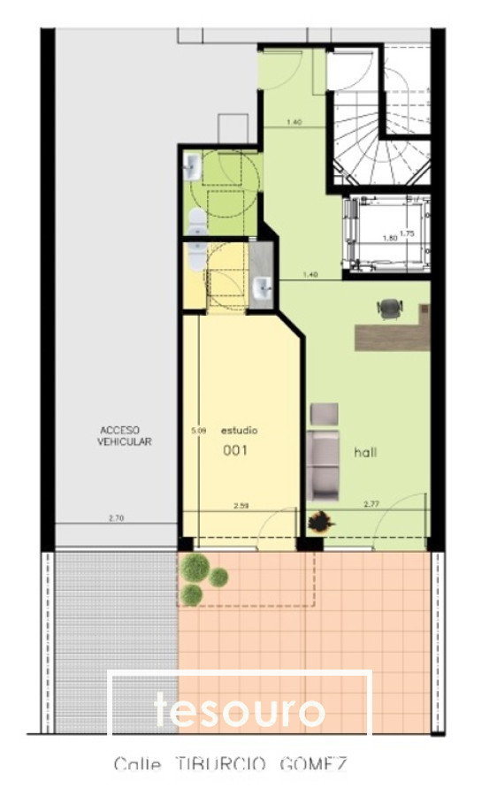 Local Comercial ID.3107 - VENTA LOCAL COMERCIAL PB EDIFICIO 1317 STUDIO - BUCEO