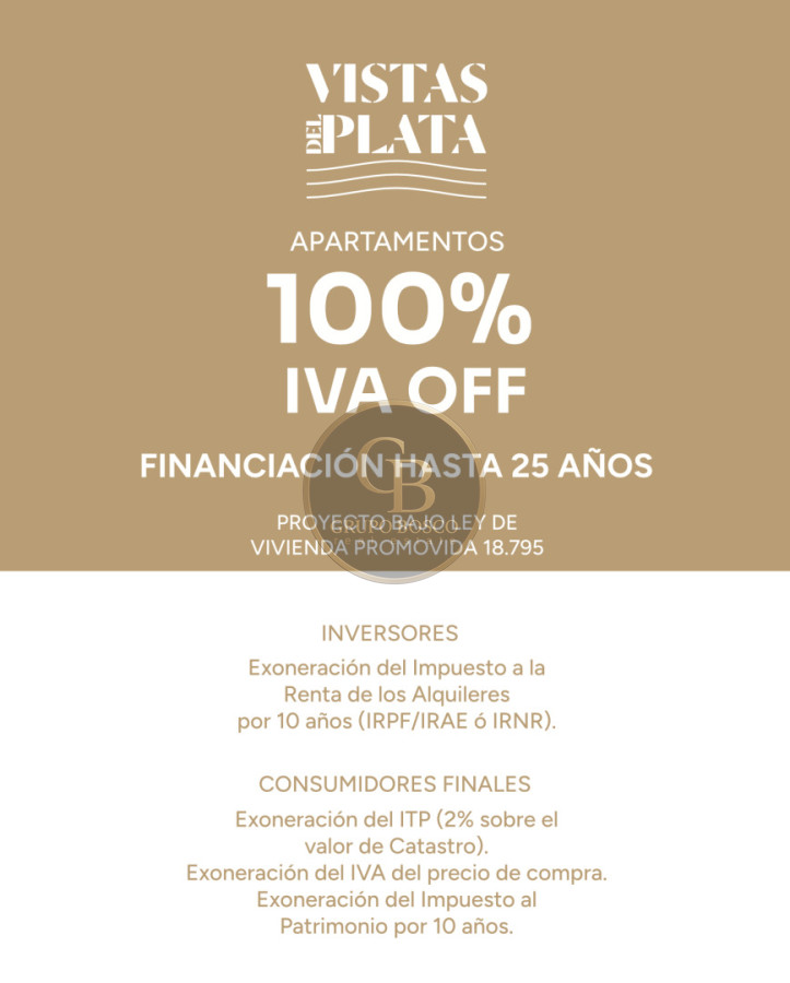 Apartamento ID.1457 - Edificio Vista del Plata, Montevideo.