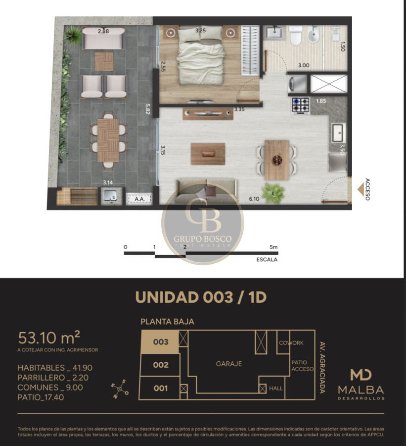 Apartamento ID.1457 - Edificio Vista del Plata, Montevideo.