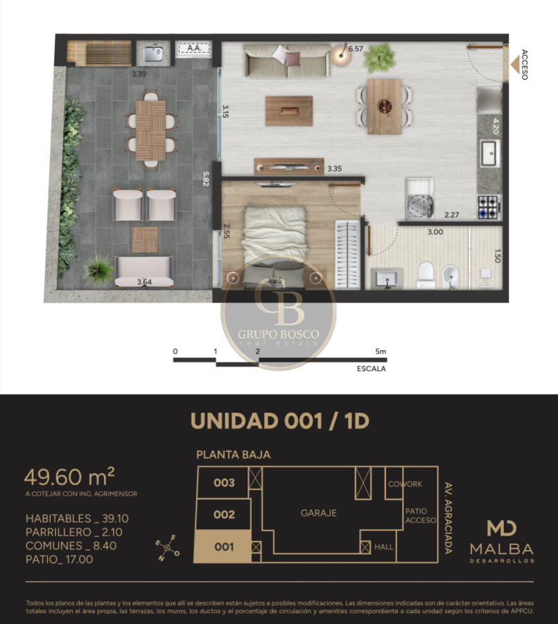 Apartamento ID.1457 - Edificio Vista del Plata, Montevideo.
