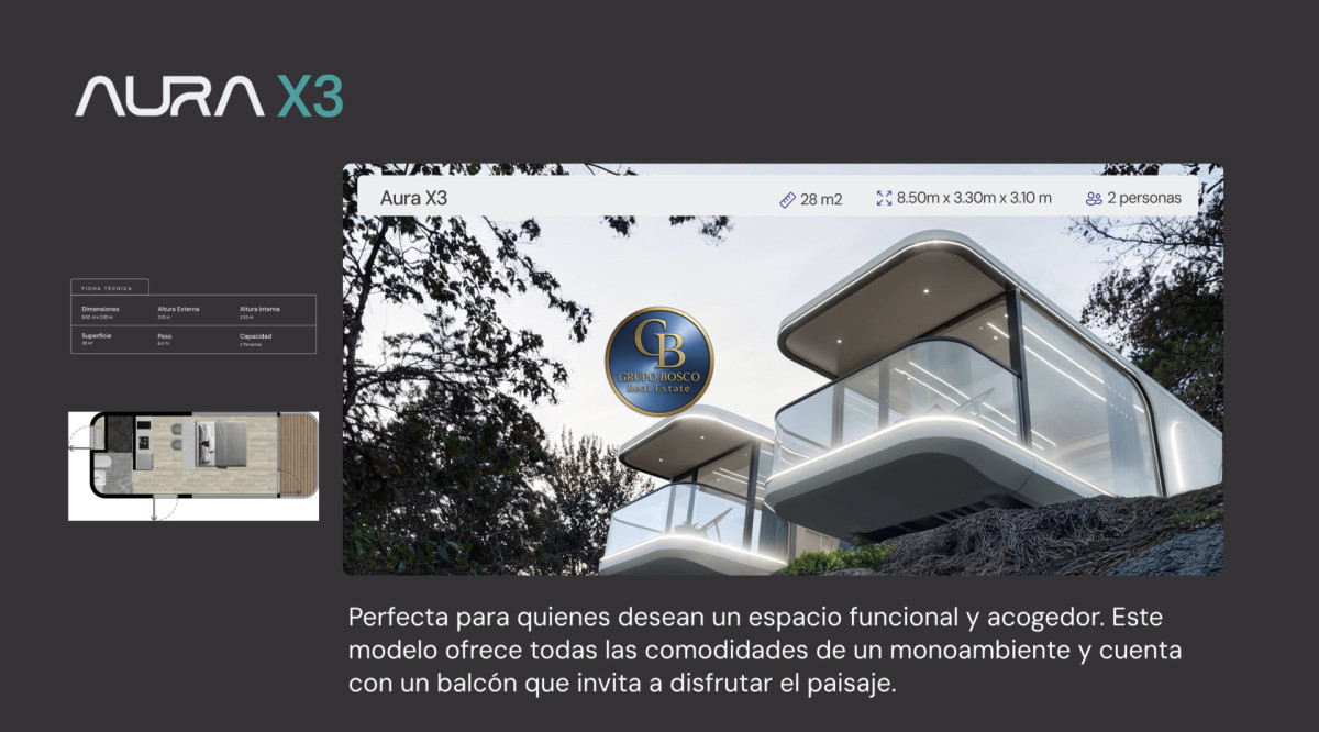 Casa ID.1456 - Casas Modulares AURA.