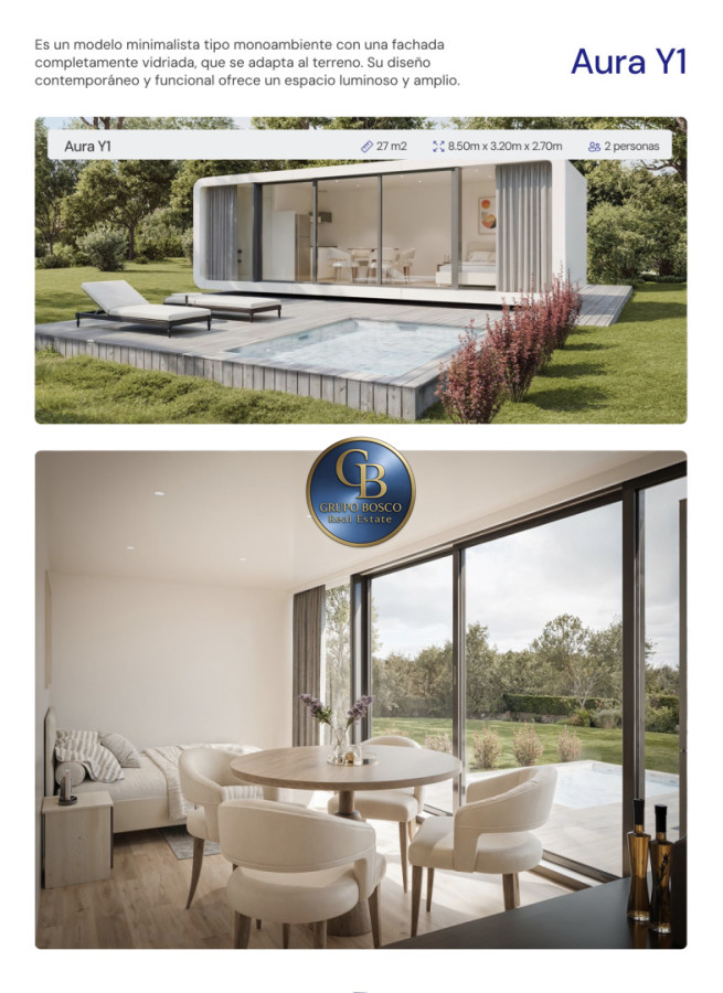 Casa ID.1456 - Casas Modulares AURA.