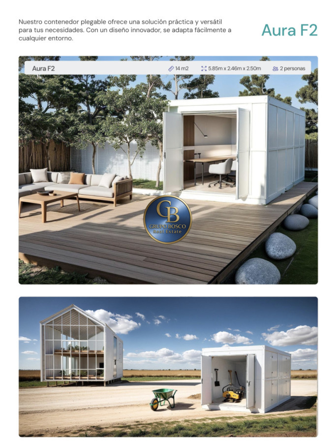 Casa ID.1456 - Casas Modulares AURA.